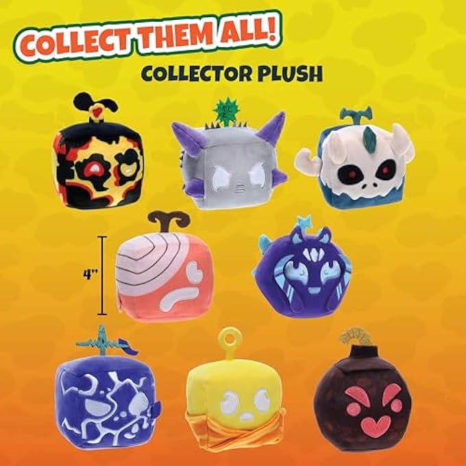 Blox Fruits MYSTERY MINI BUNDLE 6-PIECES SERIES 2, INCLUDES MYSTERY PLUSH-MINIFIGURE-3 STICKERS-DLC CODE, COLLECTIBLES, OFFICIALLY LICENSED, FOR ENTHUSIAST, 5 YEARS+ - Image 4